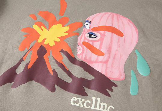 F2CE Foam Printing Pullover Hoodie | Face 3 Face