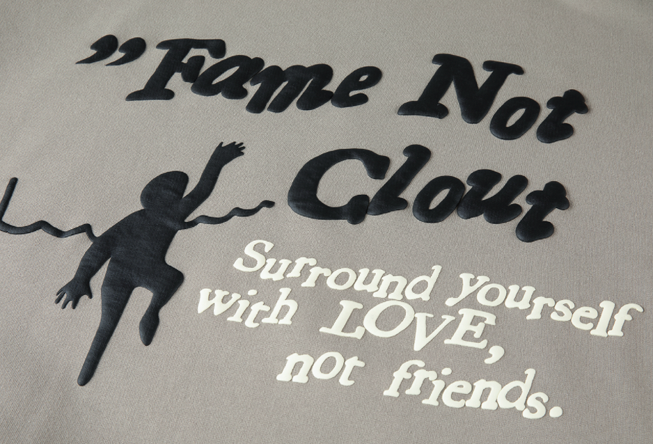 F2CE Foam Printing Pullover Hoodie | Face 3 Face