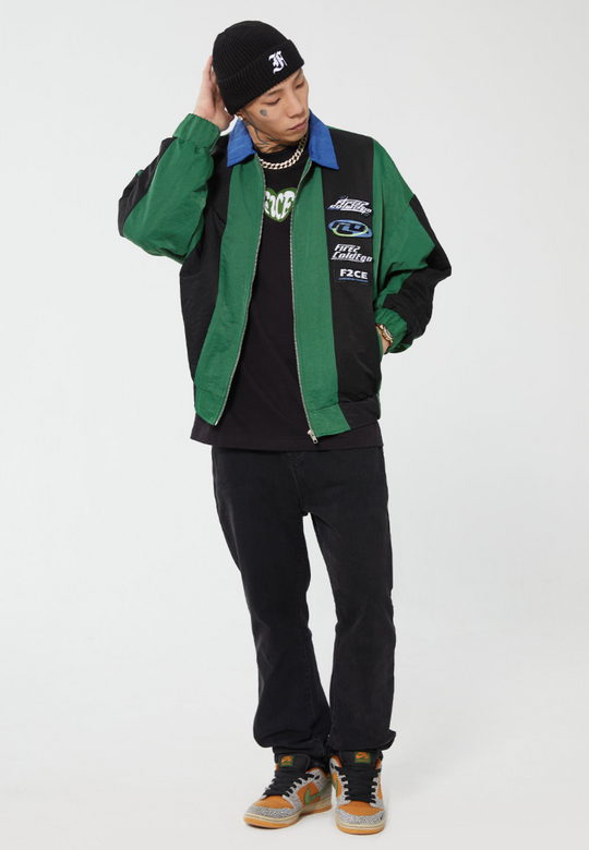 F2CE Sports Striped Top Jacket | Face 3 Face