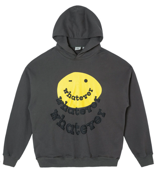 F2CE Foam Smiley Print Pullover Hoodie | Face 3 Face