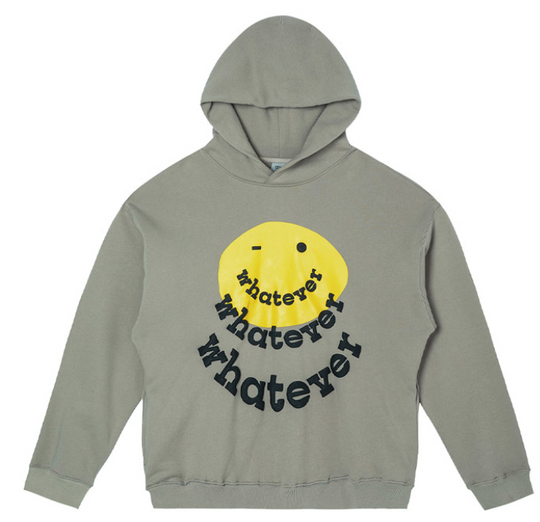 F2CE Foam Smiley Print Pullover Hoodie | Face 3 Face