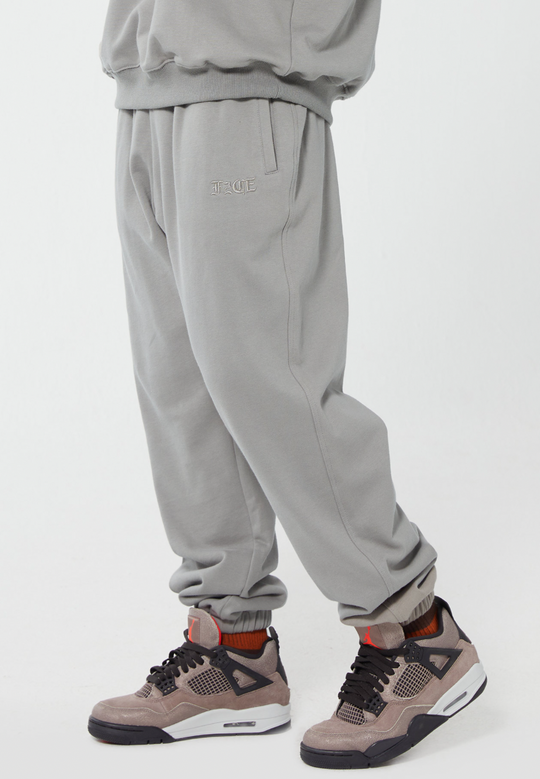 F2CE Embroidered Logo Basic Sweatpants | Face 3 Face