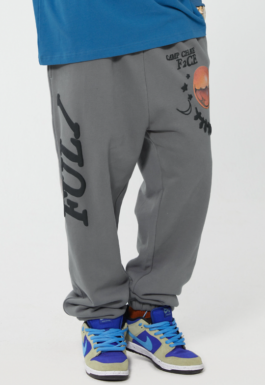 F2CE Foam Print Sweatpants | Face 3 Face
