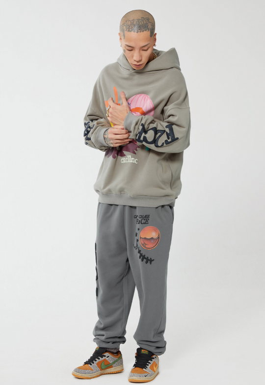 F2CE Foam Print Sweatpants | Face 3 Face