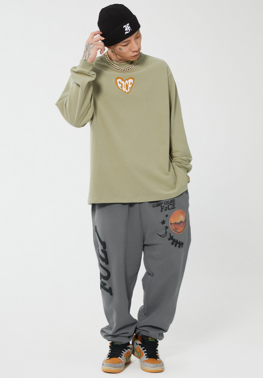 F2CE Foam Print Sweatpants | Face 3 Face