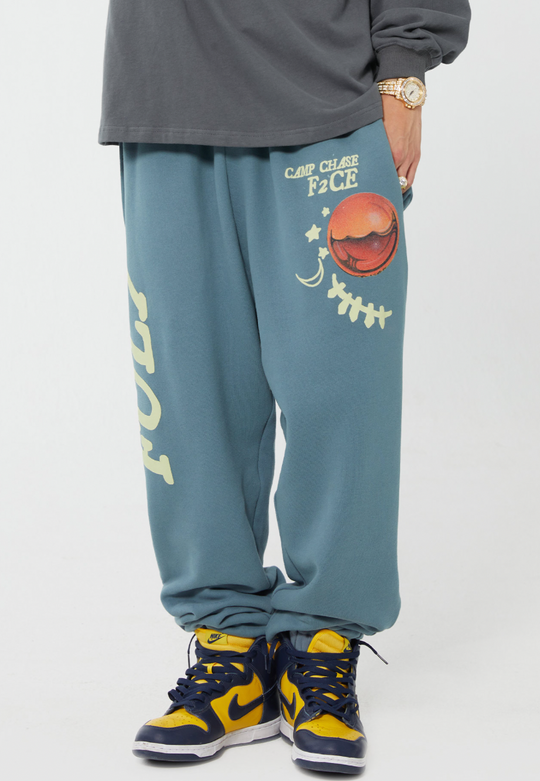 F2CE Foam Print Sweatpants | Face 3 Face