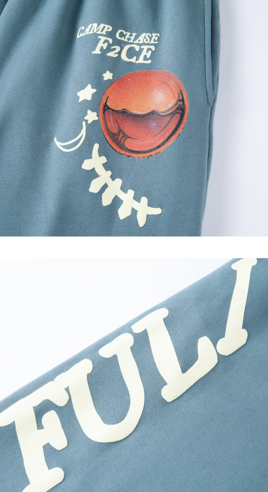 F2CE Foam Print Sweatpants | Face 3 Face