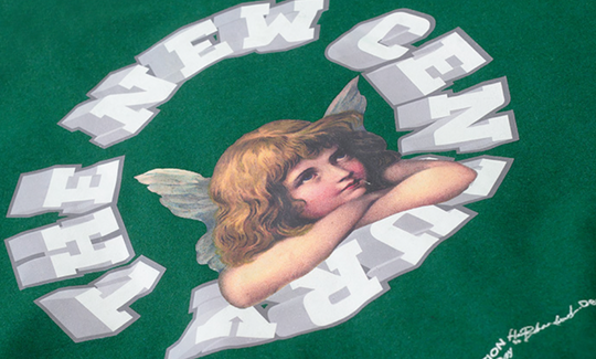 Harsh and Cruel 3D Ring Circular LOGO Angel Varsity Jacket | Face 3 Face