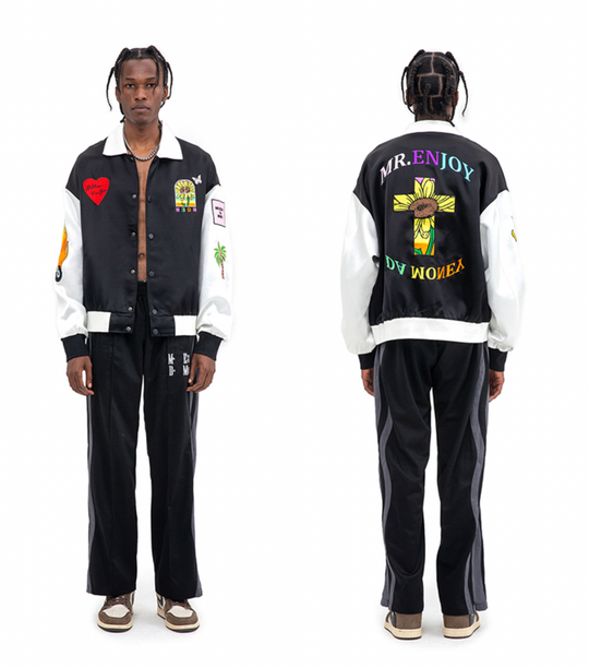 MEDM Cross Sunflower Embroidery Jacket | Face 3 Face