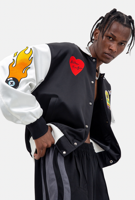 MEDM Cross Sunflower Embroidery Jacket | Face 3 Face