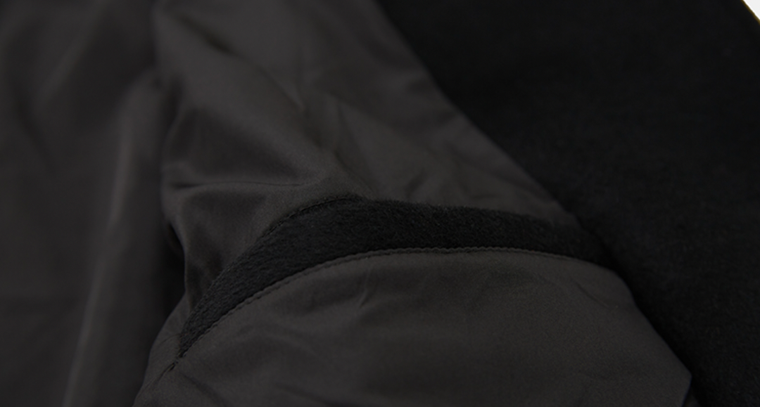 MEDM Spell Leather Logo Embroidered Varsity Jacket | Face 3 Face