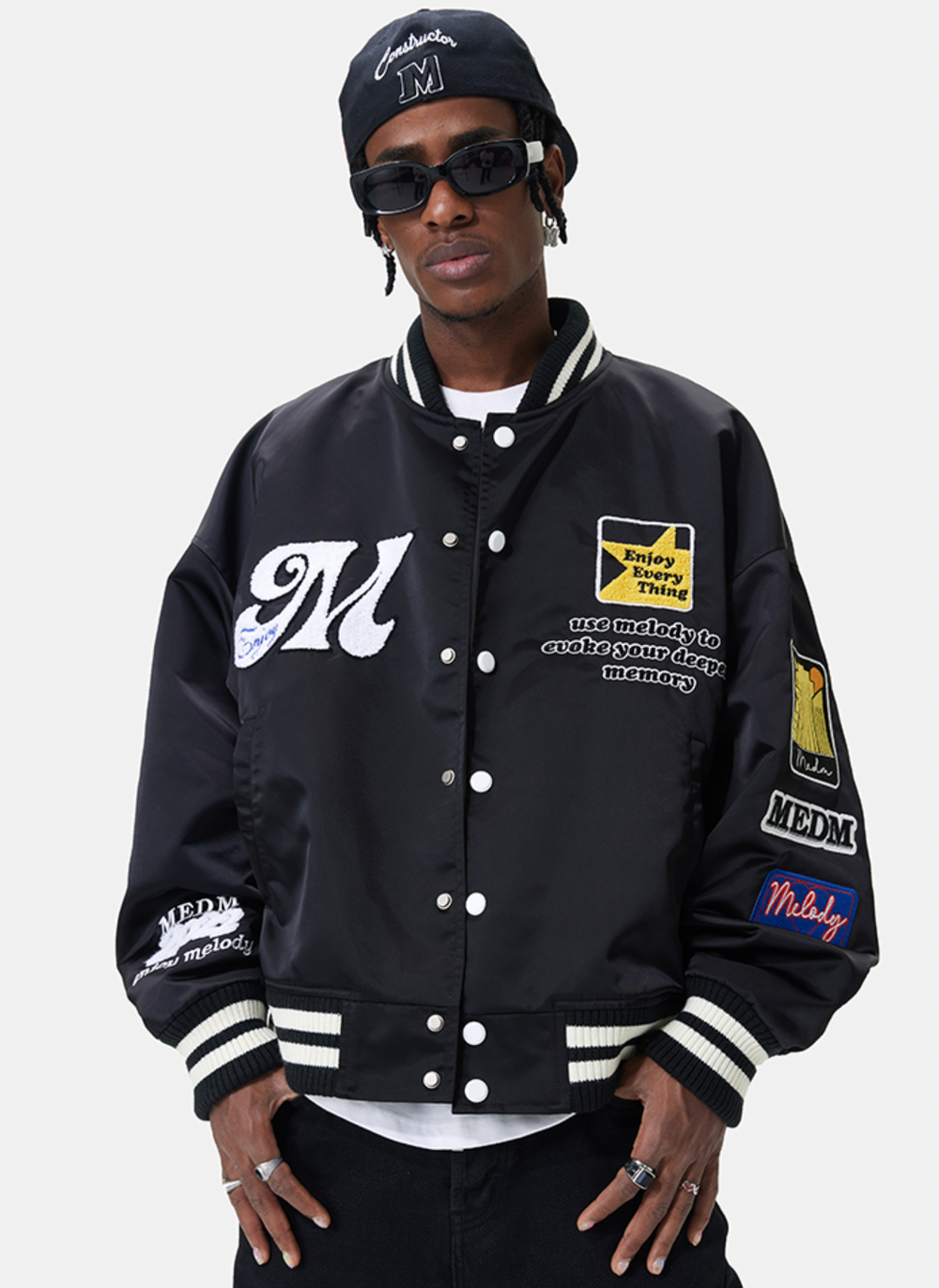 MEDM Constructor Baseball Jacket | Face 3 Face