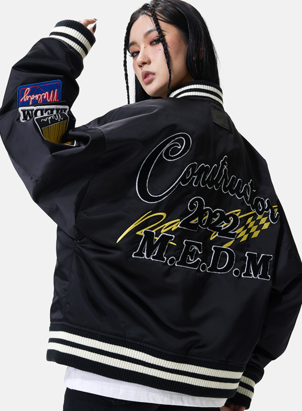 MEDM Constructor Baseball Jacket | Face 3 Face
