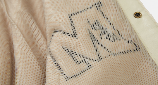 MEDM Logo Letters Embroidered Sherpa Fleece Boa Jacket | Face 3 Face