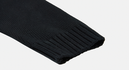 MEDM Embroidered Badge Knit Sweater Cardigan | Face 3 Face