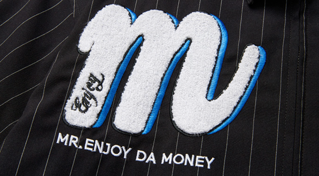 MEDM Striped Logo Jacket | Face 3 Face