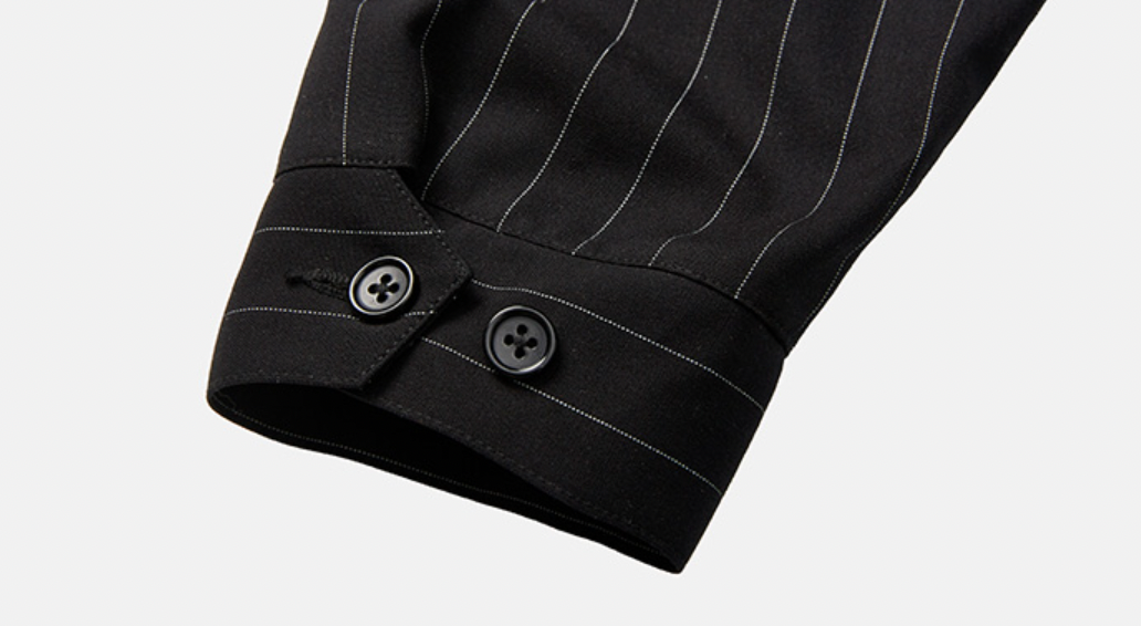 MEDM Striped Logo Jacket | Face 3 Face