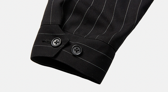 MEDM Striped Logo Jacket | Face 3 Face