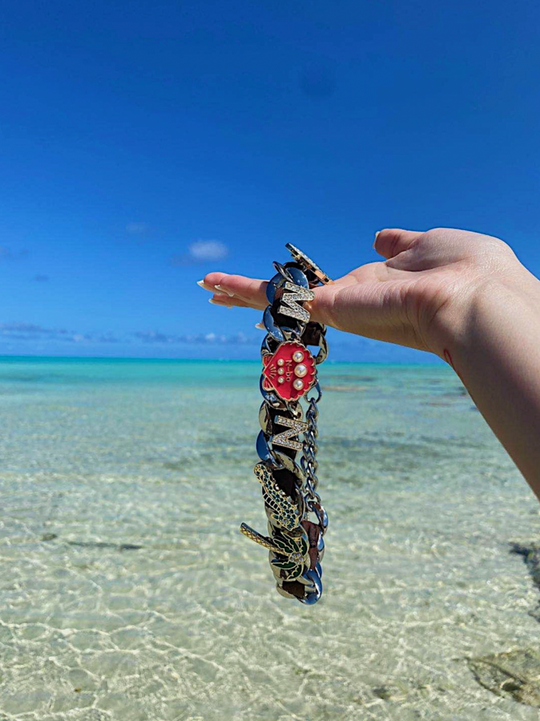 NboStore N-bo Plants & Flowers Necklace | Face 3 Face