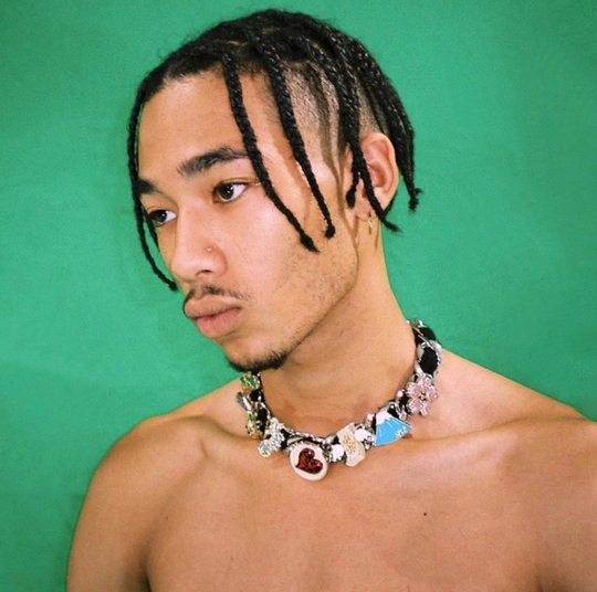 NboStore × Supplier Pearl Love Rotatable Necklace | Face 3 Face