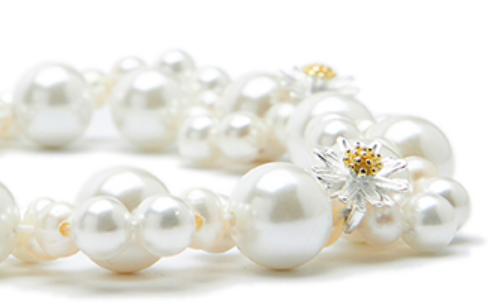 NboStore Daisy & Pearl Necklace | Face 3 Face