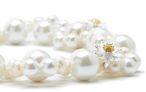NboStore Daisy & Pearl Necklace