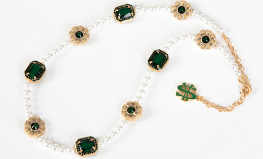 SALUTE Daisy Flower Gemstone Necklace | Face 3 Face