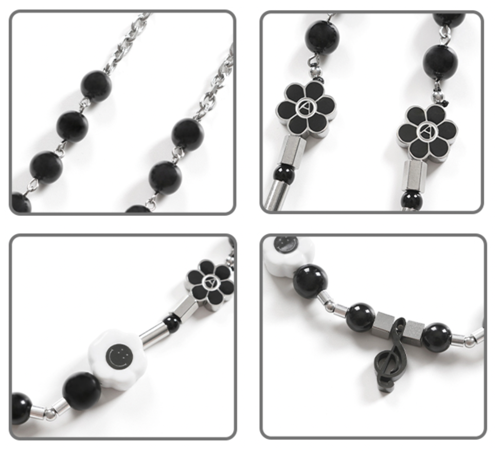 SALUTE x SHANE GONZALES Daisy Smiley Sun Flower Necklace | Face 3 Face