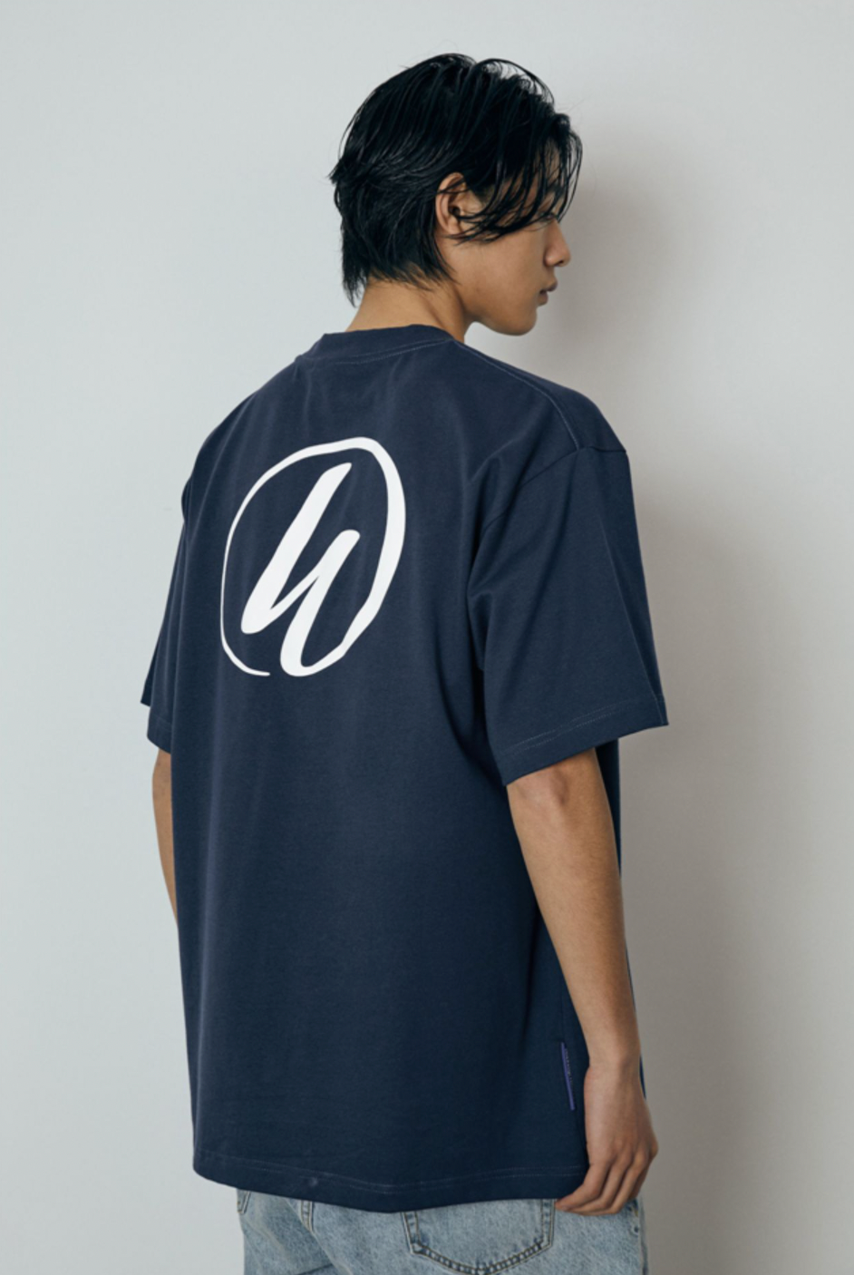 Wassup Basic foam printed Logo Tee | Face 3 Face