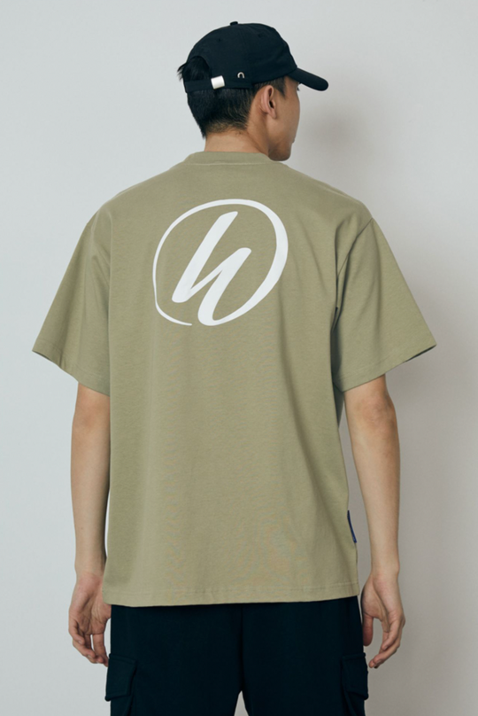 Wassup Basic foam printed Logo Tee | Face 3 Face