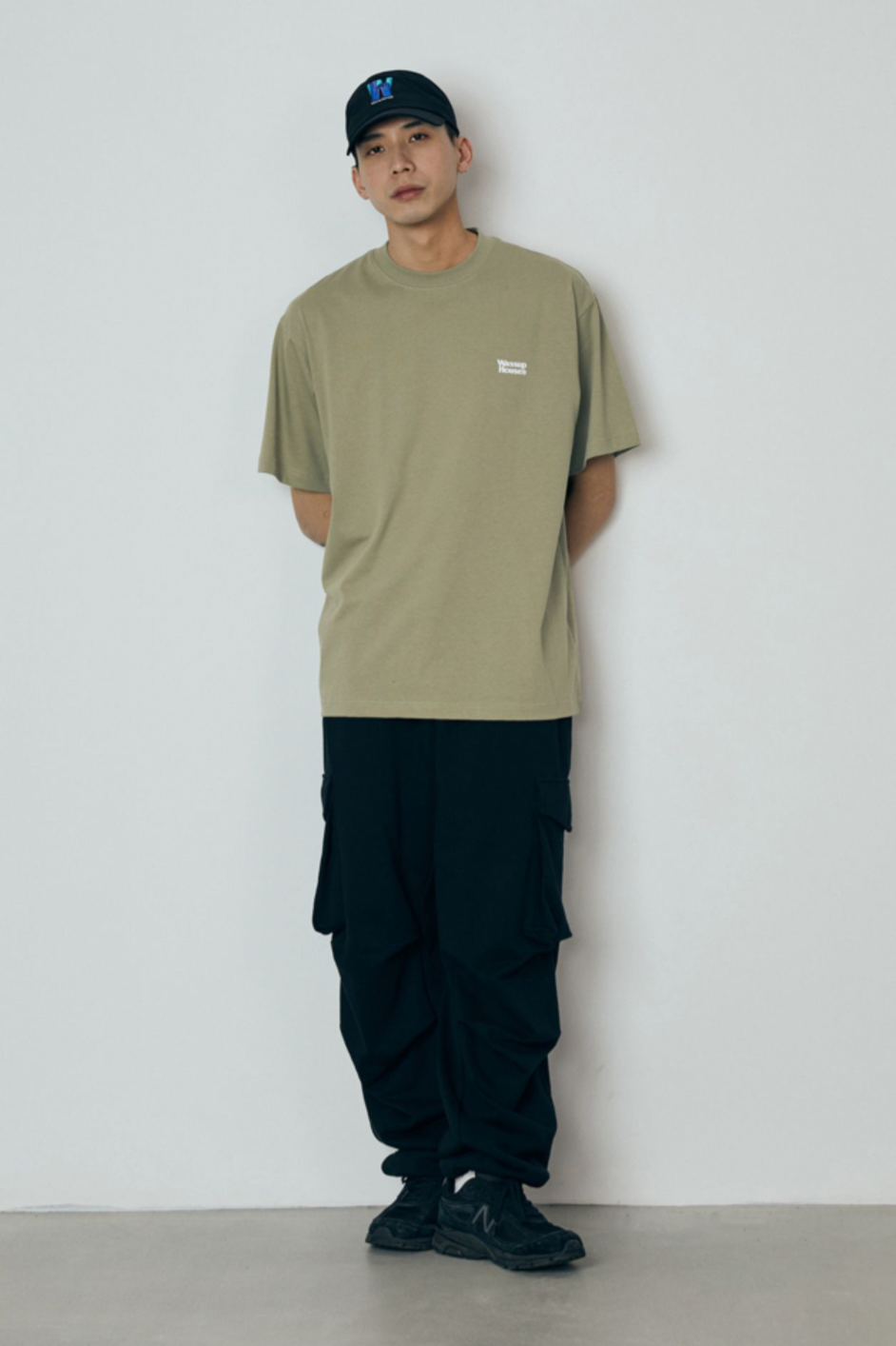 Wassup Basic foam printed Logo Tee | Face 3 Face
