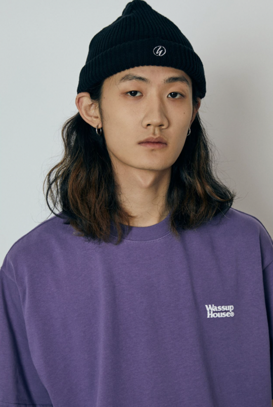 Wassup Basic foam printed Logo Tee | Face 3 Face