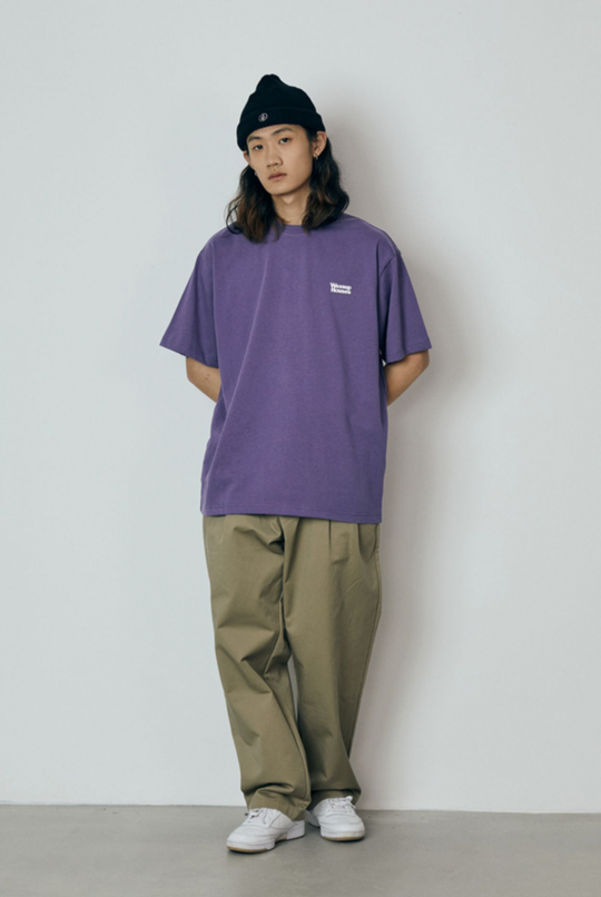 Wassup Basic foam printed Logo Tee | Face 3 Face