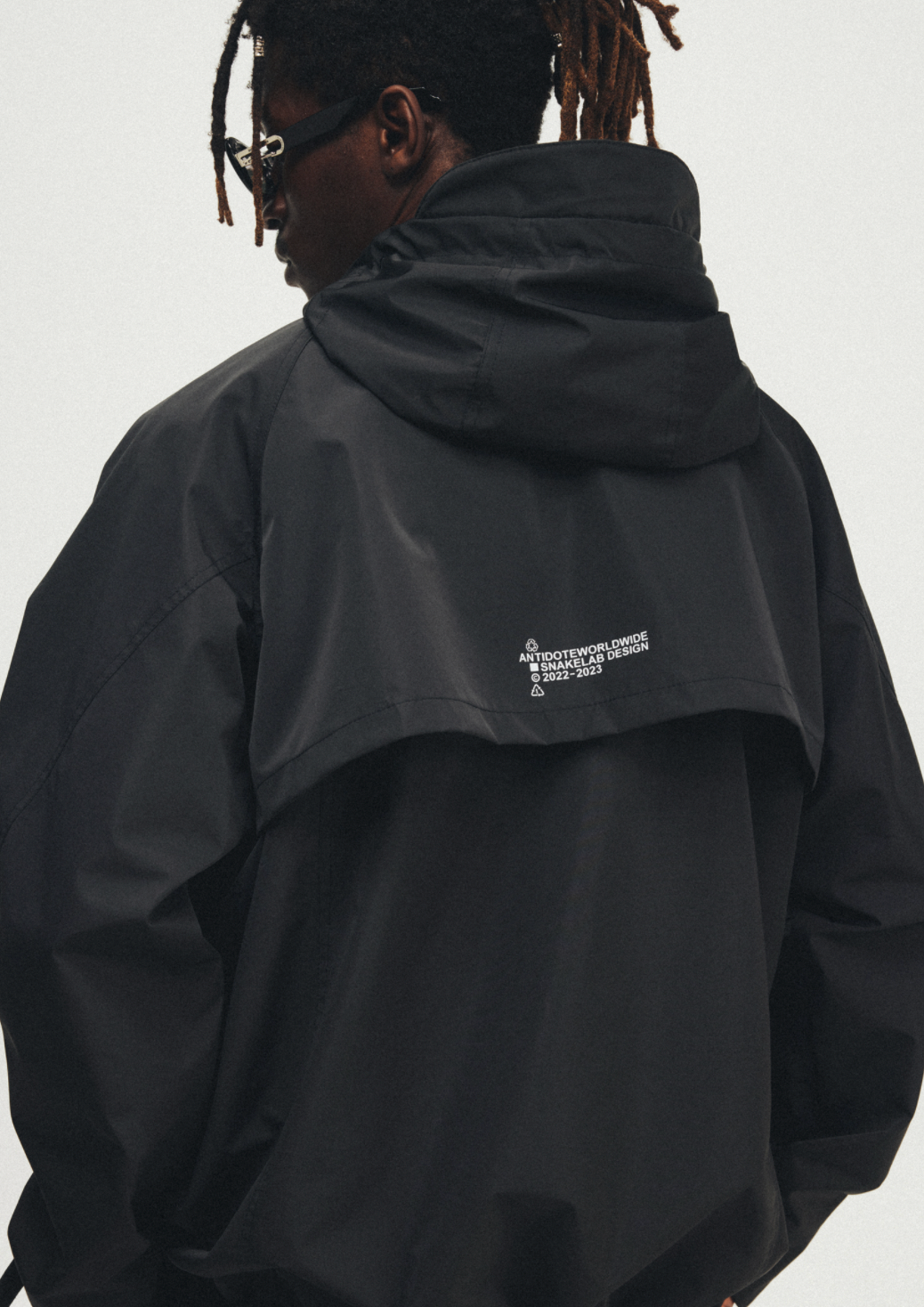 ANTIDOTE Outdoor Waterproof Hooded Zipper Jacket | Face 3 Face