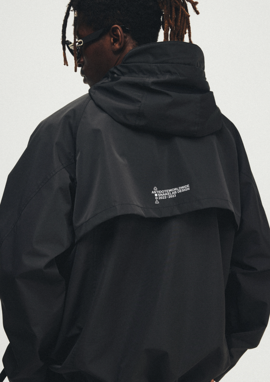 ANTIDOTE Outdoor Waterproof Hooded Zipper Jacket | Face 3 Face