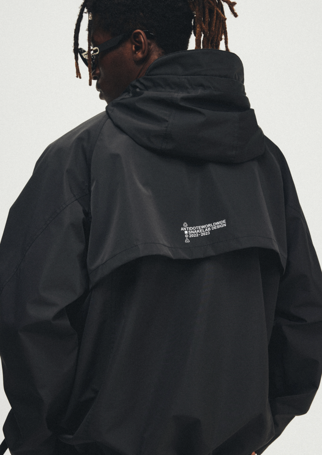 ANTIDOTE Outdoor Waterproof Hooded Zipper Jacket