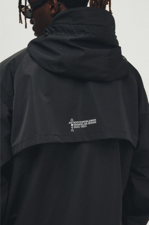 ANTIDOTE Outdoor Waterproof Hooded Zipper Jacket | Face 3 Face