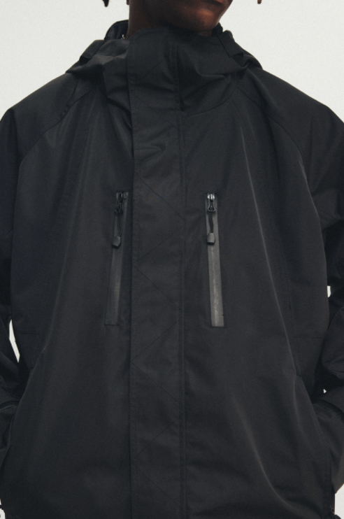 ANTIDOTE Outdoor Waterproof Hooded Zipper Jacket | Face 3 Face