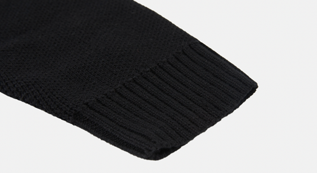 MEDM Flower Font Logo Knit Sweater | Face 3 Face