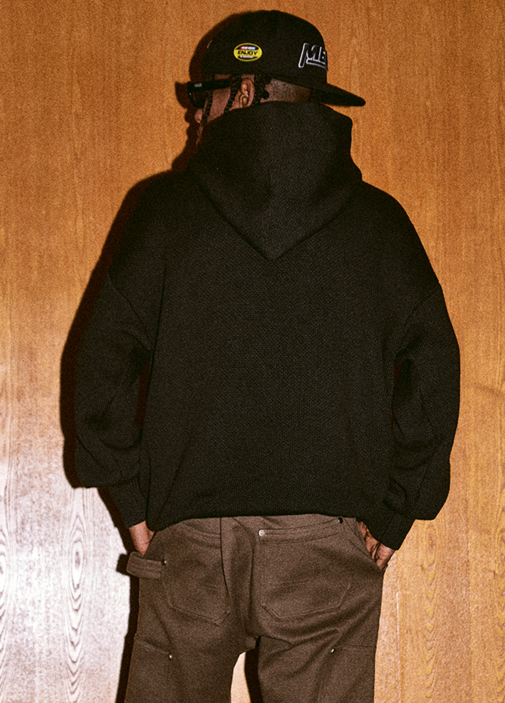 MEDM Logo hooded Knit Sweater | Face 3 Face