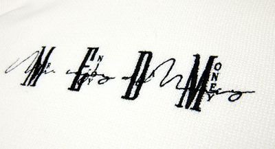 MEDM Logo hooded Knit Sweater
