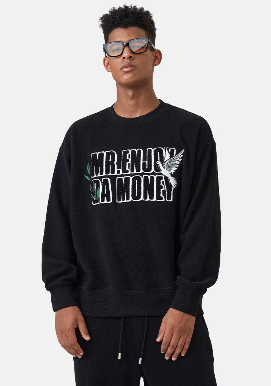 MEDM Three Dimensional Embroidery Sweatshirts | Face 3 Face