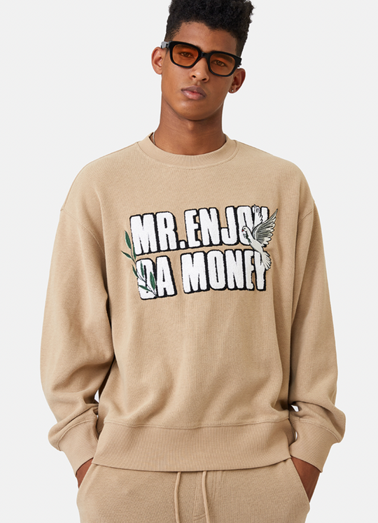 MEDM Three Dimensional Embroidery Sweatshirts | Face 3 Face