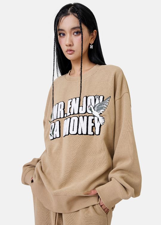 MEDM Three Dimensional Embroidery Sweatshirts | Face 3 Face