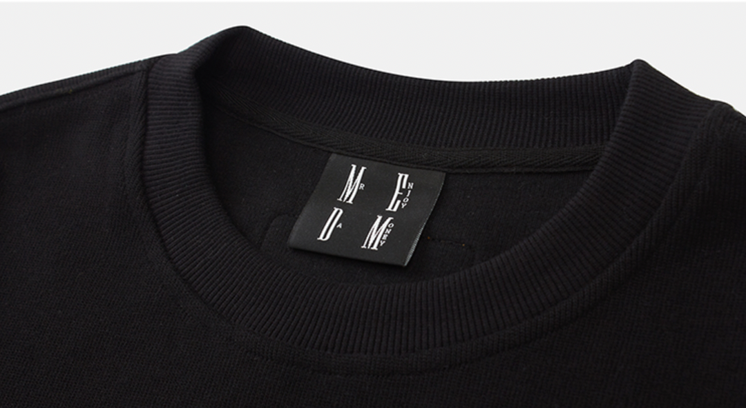 MEDM Three Dimensional Embroidery Sweatshirts | Face 3 Face