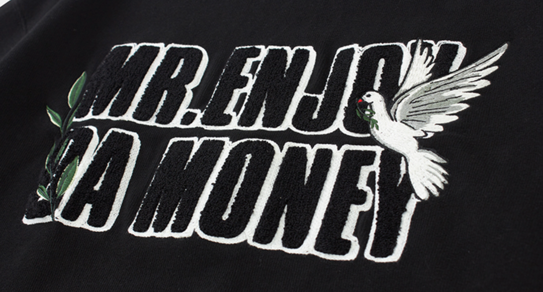 MEDM Three Dimensional Embroidery Sweatshirts | Face 3 Face