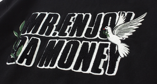 MEDM Three Dimensional Embroidery Sweatshirts | Face 3 Face