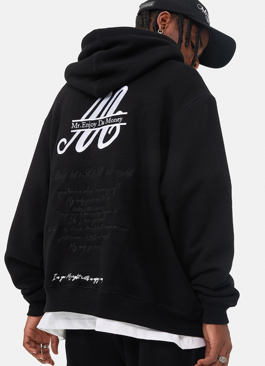 MEDM Snake Letters Logo Zipper Hoodie | Face 3 Face