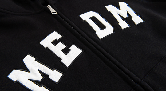 MEDM Snake Letters Logo Zipper Hoodie | Face 3 Face