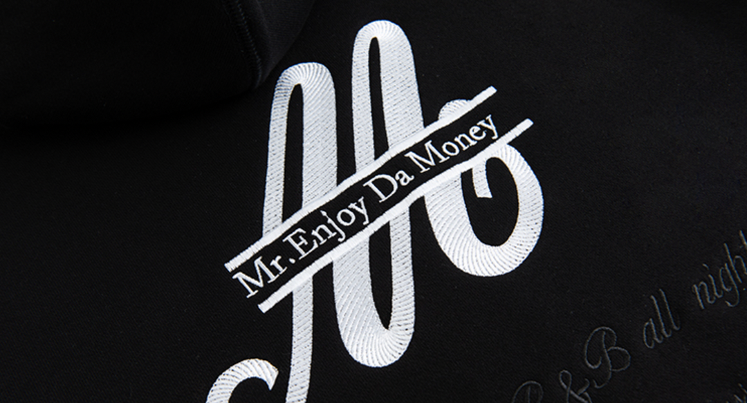 MEDM Snake Letters Logo Zipper Hoodie | Face 3 Face